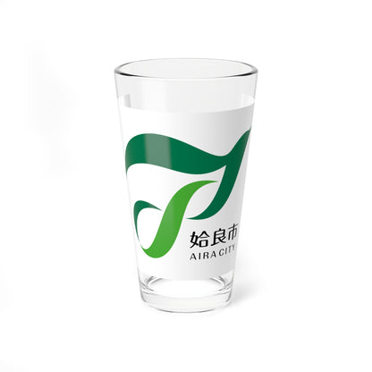 Flag of Aira Kagoshima (Japan) Pint Glass 16oz