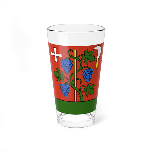 CHE Hongg Flag (Switzerland) Pint Glass 16oz