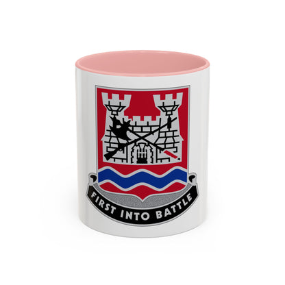 898 Engineer Battalion (U.S. Army) Accent Coffee Mug