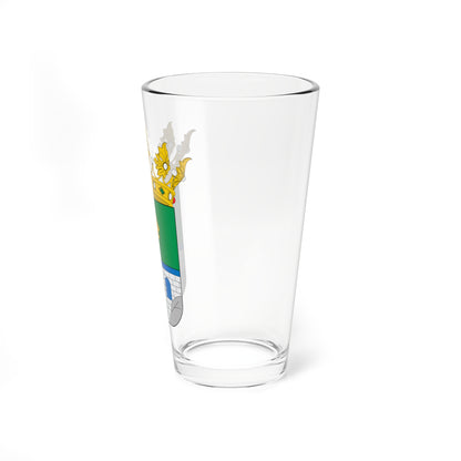 Escudo de Alhama de Almería (Spain) (Coat of Arms) Pint Glass 16oz