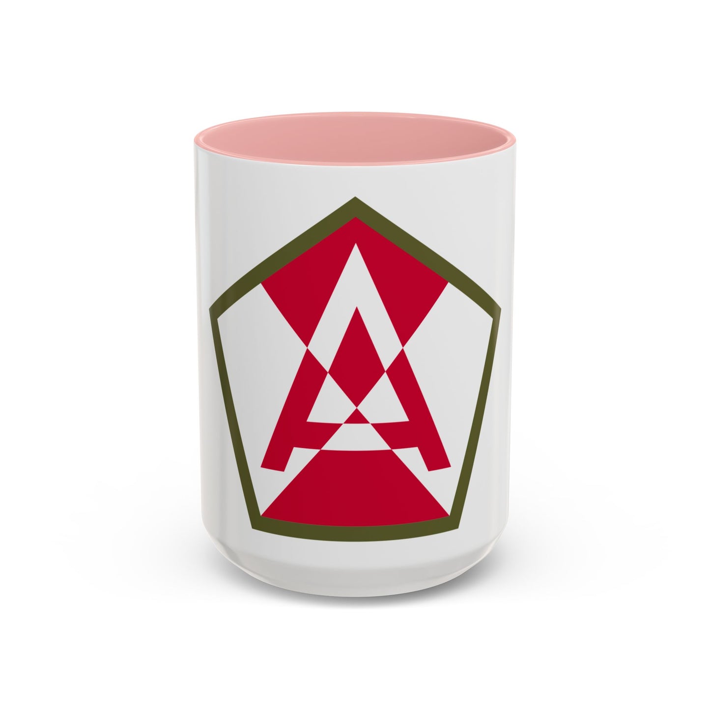 Fifteenth United States (U.S. Army) Accent Coffee Mug