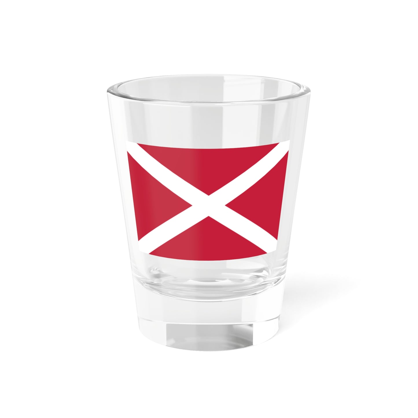 The proposed naval flag of the Georgian Democratic Republic v3 (Georgia) Shot Glass 1.5oz