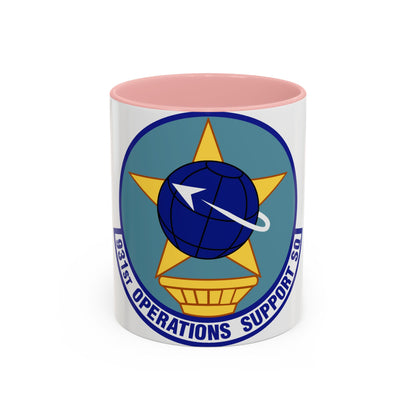 931st Operations Support Squadron (U.S. Air Force) Accent Coffee Mug