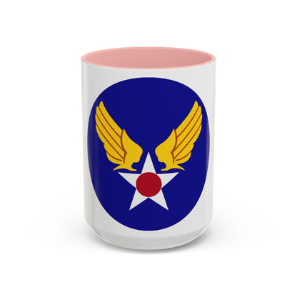 Army Air Forces Historical Insignia (U.S. Air Force) Accent Coffee Mug