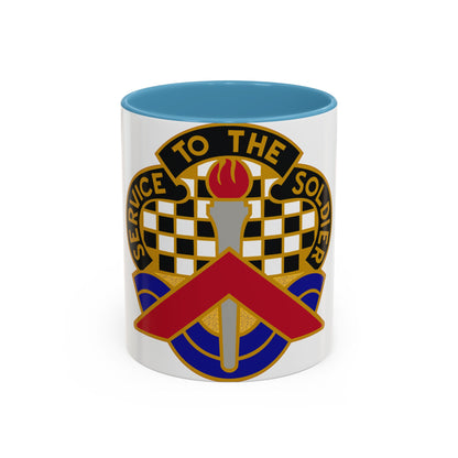 18 Personnel Services Battalion (U.S. Army) Accent Coffee Mug