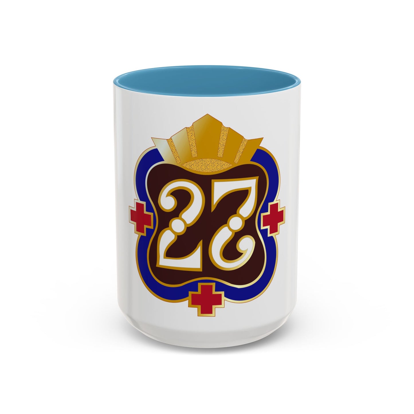 27 Surgical Hospital (U.S. Army) Accent Coffee Mug