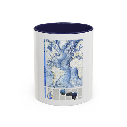 Atlantic Ocean (1990) (Map) Accent Coffee Mug