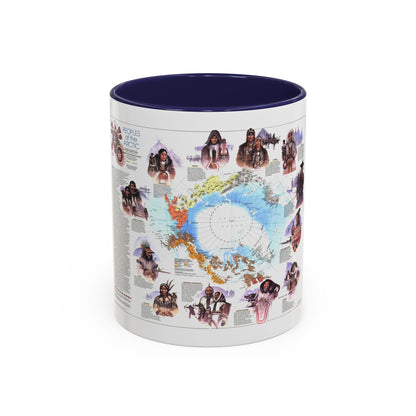 Arctic - Peoples of the (1983) (Map) Accent Coffee Mug