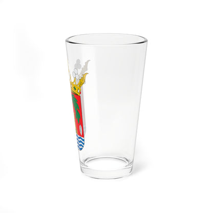Escudo de Rentería Guipúzcoa (Spain) (Coat of Arms) Pint Glass 16oz