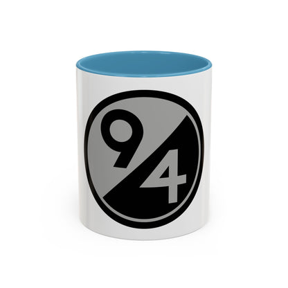 94th Regional Readiness Command SSI (U.S. Army) Accent Coffee Mug