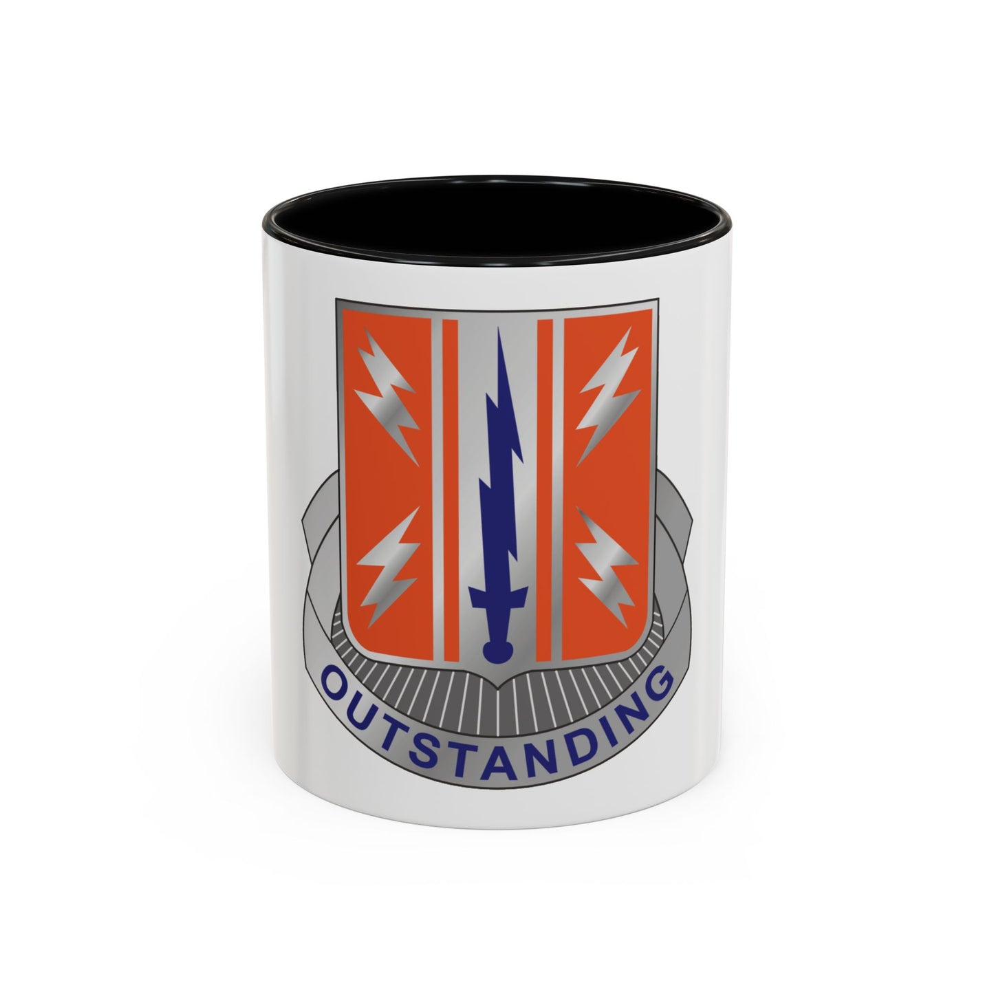 44 Signal Battalion (U.S. Army) Accent Coffee Mug