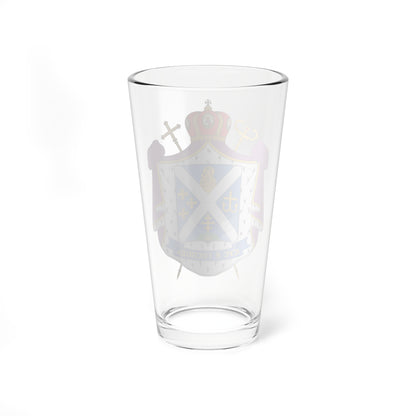Coat of arms of Yosafat Moschych (Ukraine) (Coat of Arms) Pint Glass 16oz