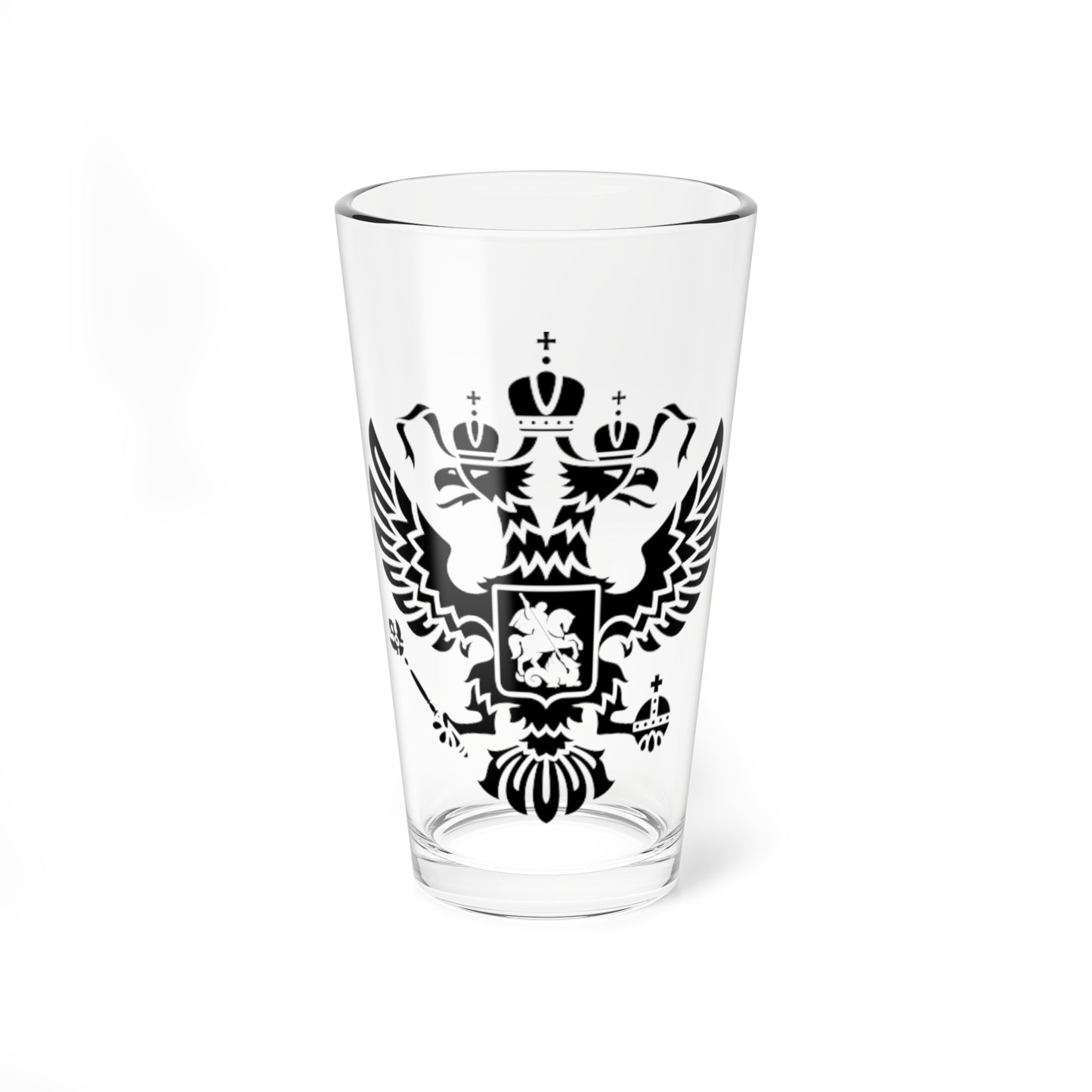 Digital gerb russia max (Russia) (Coat of Arms) Pint Glass 16oz