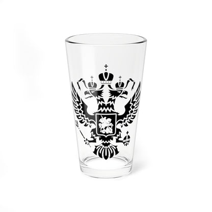 Digital gerb russia max (Russia) (Coat of Arms) Pint Glass 16oz