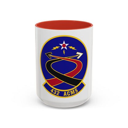432d Aircraft Communications Maintenance Squadron (U.S. Air Force) Accent Coffee Mug
