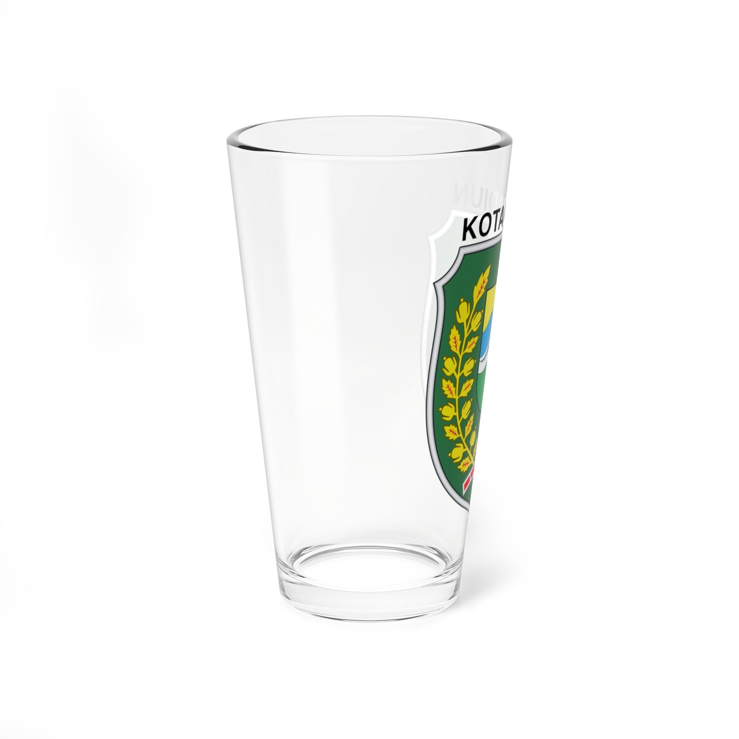 Seal of the City of Madiun (Indonesia) (Coat of Arms) Pint Glass 16oz