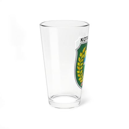 Seal of the City of Madiun (Indonesia) (Coat of Arms) Pint Glass 16oz
