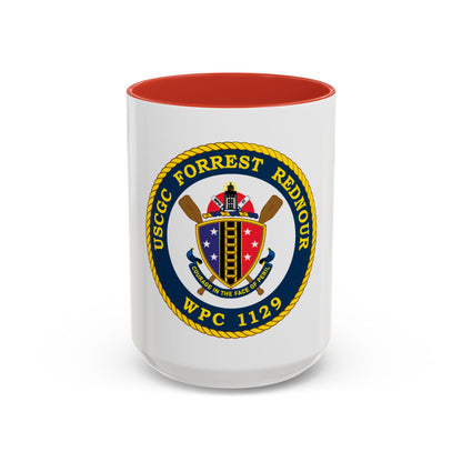 USCGC Forrest Rednour WPC 1129 (U.S. Coast Guard) Accent Coffee Mug