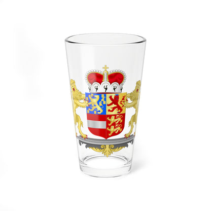 Achievement of Nassau Dillenburg Princes 1559-1739 (Netherlands) (Coat of Arms) Pint Glass 16oz