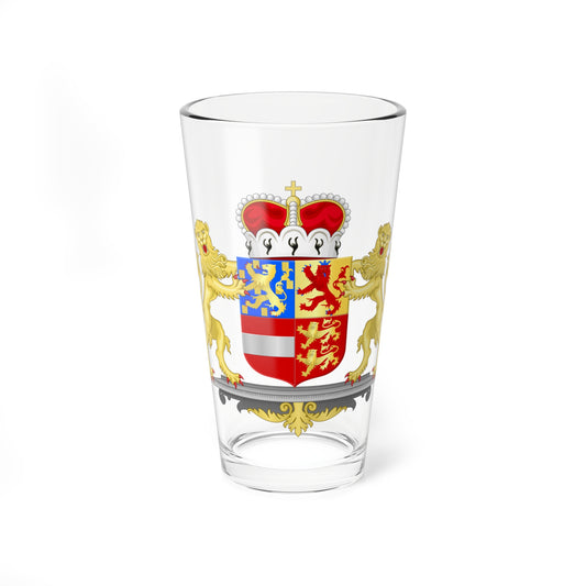 Achievement of Nassau Dillenburg Princes 1559-1739 (Netherlands) (Coat of Arms) Pint Glass 16oz