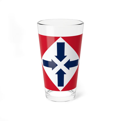 French National-Collectivist Party and Jeune Front flag (France) Pint Glass 16oz