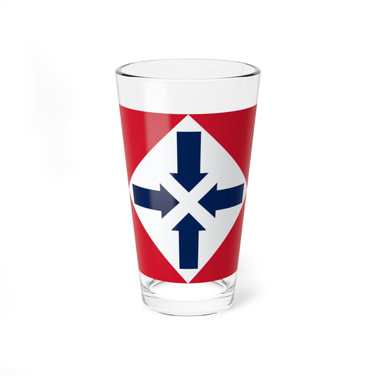 French National-Collectivist Party and Jeune Front flag (France) Pint Glass 16oz