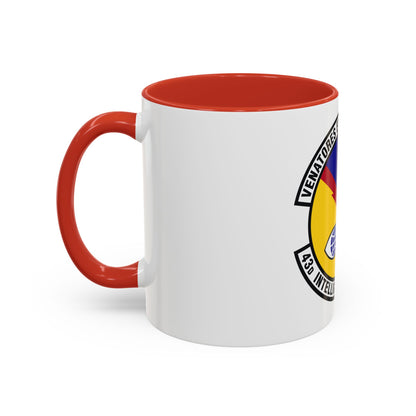 43d Intelligence Squadron (U.S. Air Force) Accent Coffee Mug