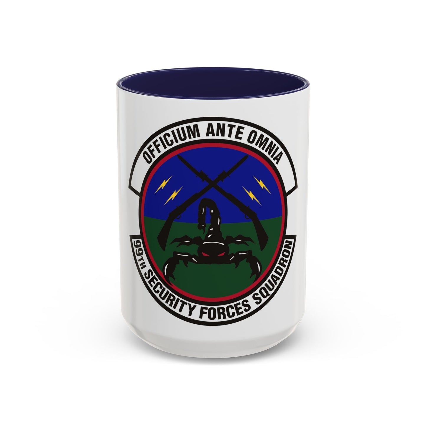 99th Security Forces Squadron (U.S. Air Force) Accent Coffee Mug