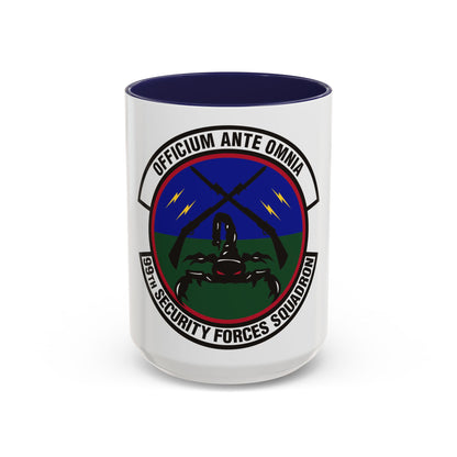 99th Security Forces Squadron (U.S. Air Force) Accent Coffee Mug
