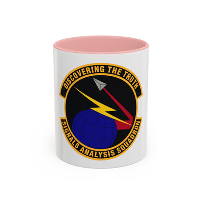 Signals Analysis Squadron (U.S. Air Force) Accent Coffee Mug