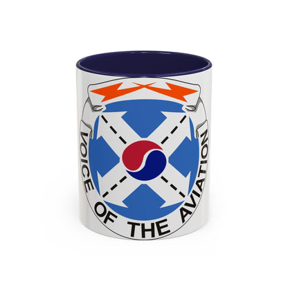 125th Air Traffic Control Battalion (U.S. Army) Accent Coffee Mug