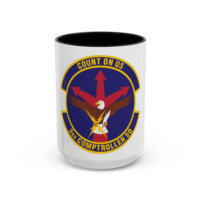 3d Comptroller Squadron (U.S. Air Force) Accent Coffee Mug