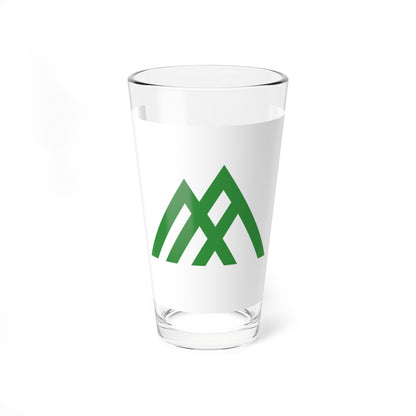 Flag of Kakinoki Shimane 1968-2005 (Japan) Pint Glass 16oz
