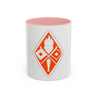 Signal Center and Fort Gordon and School (U.S. Army) Accent Coffee Mug