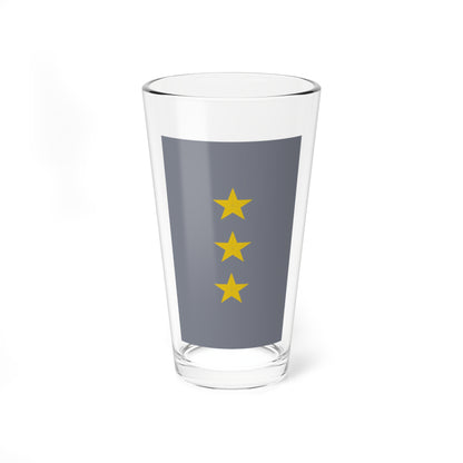 SS.OO.4.EJER.OFICINA.CAPITÁN (Chile) (Military Rank) Pint Glass 16oz