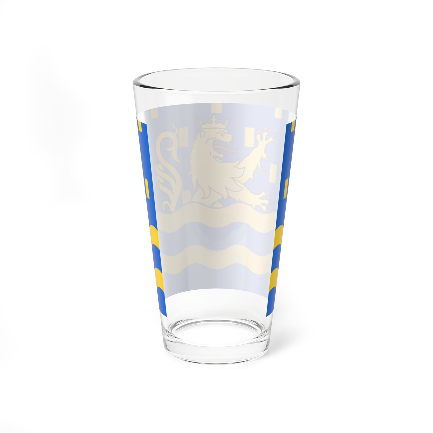 Proposed flag of Doubs (France) Pint Glass 16oz