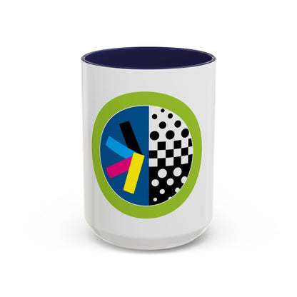 Graphic Arts (Boy Scout Merit Badge) Accent Coffee Mug