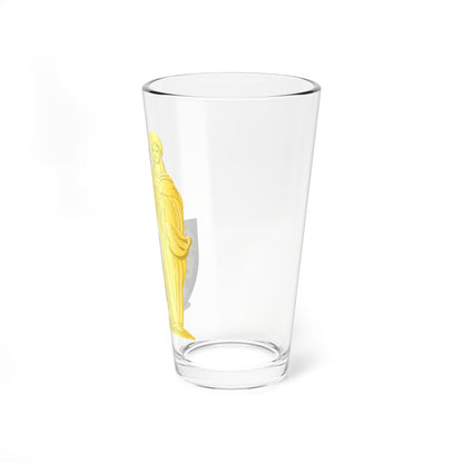 Incourt wapen (Belgium) (Coat of Arms) Pint Glass 16oz