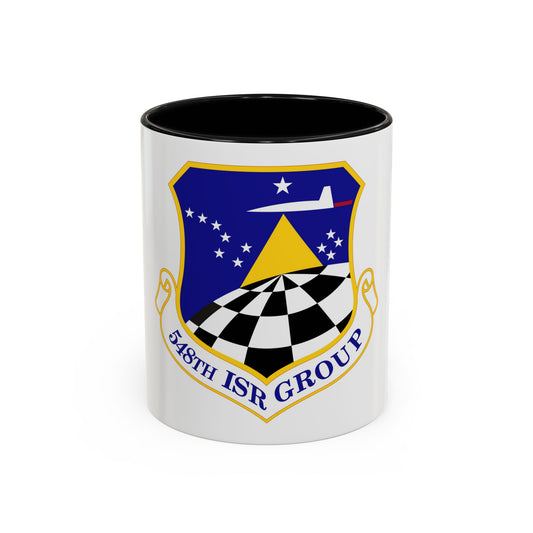 548 Intelligence Surveillance and Reconnaissance Group ACC (U.S. Air Force) Accent Coffee Mug