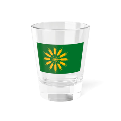 Tiree Island Flag (Scotland) Shot Glass 1.5oz