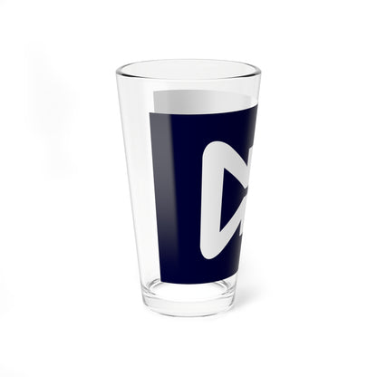 Flag of Nakajima Fukushima (Japan) Pint Glass 16oz