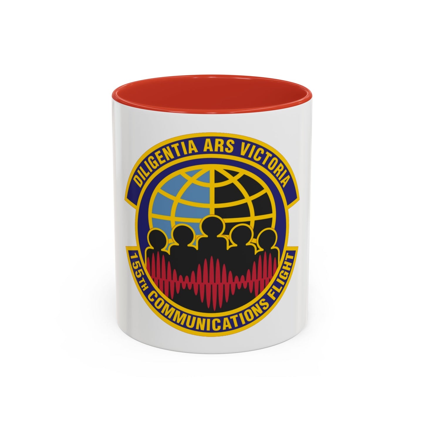 155th Communications Flight (U.S. Air Force) Accent Coffee Mug