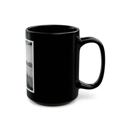 Port Royal Island, S.C. Coosaw Ferry; Battleground Of January 1, 1862, In The Distance (U.S. Civil War) Black Coffee Mug