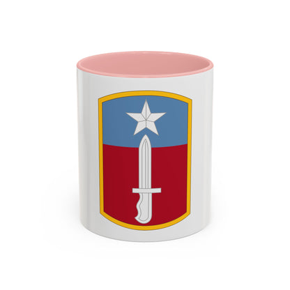 205TH INFANTRY BRIGADE (U.S. Army) Accent Coffee Mug