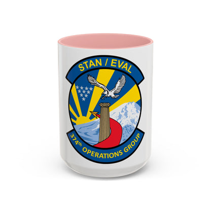 374th Operation Group (U.S. Air Force) Accent Coffee Mug