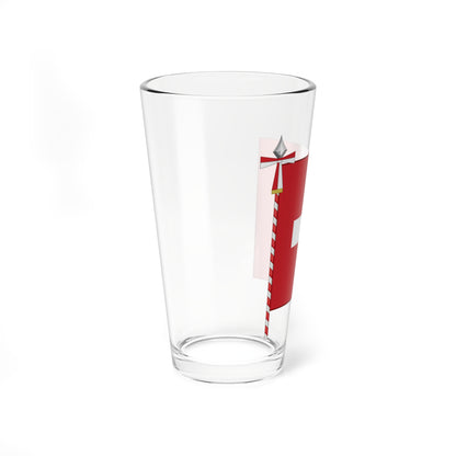 Flag of Switzerland parade (Switzerland) Pint Glass 16oz