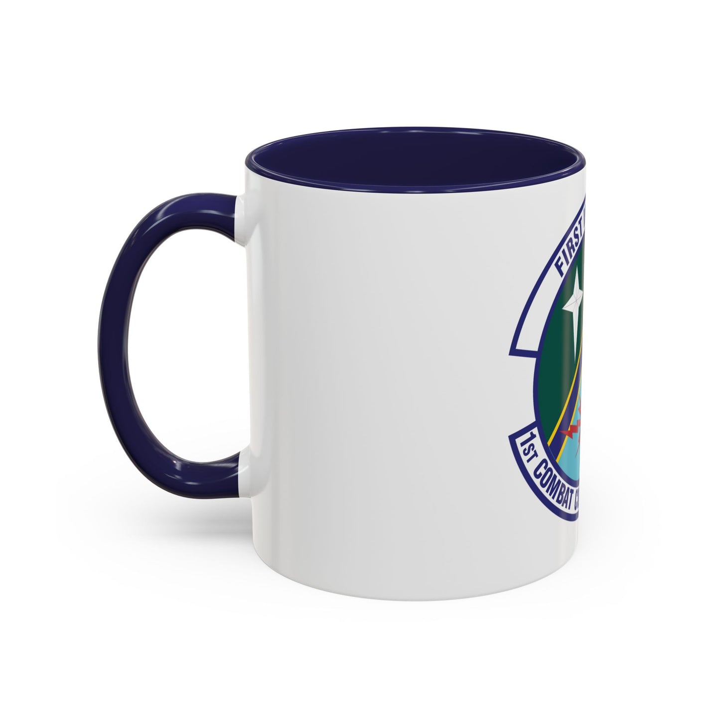 1st Combat Communications Squadron (U.S. Air Force) Accent Coffee Mug