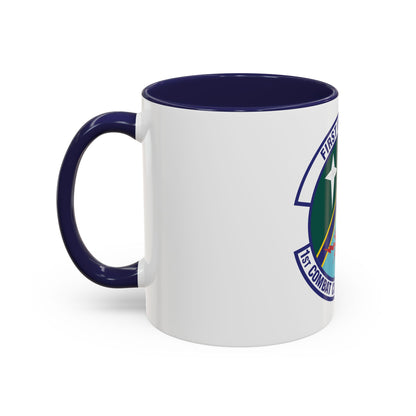 1st Combat Communications Squadron (U.S. Air Force) Accent Coffee Mug