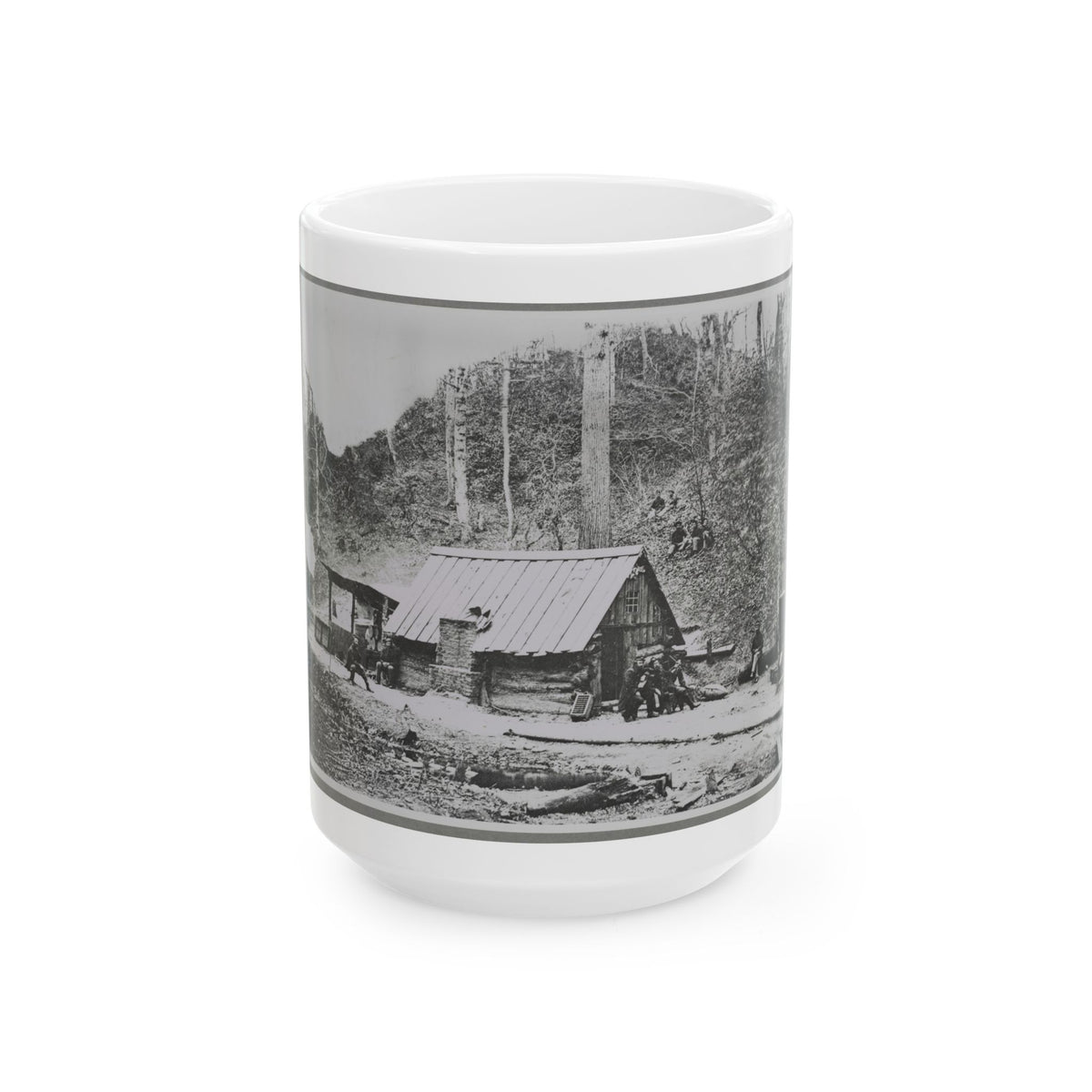Camp (U.S. Civil War) White Coffee Mug