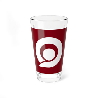 Flag of Tagami Niigata 3rd version (Japan) Pint Glass 16oz